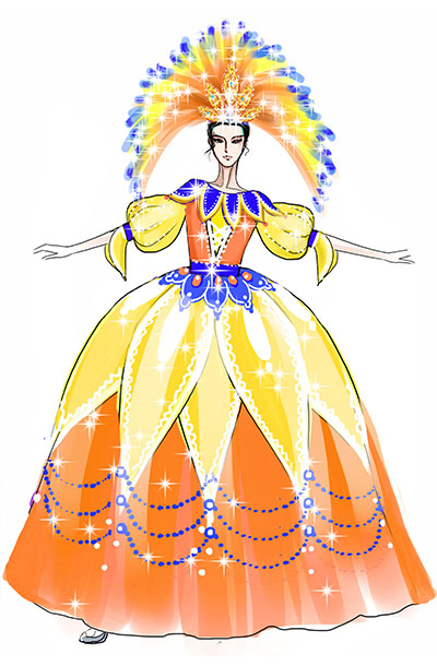 舞臺演出服裝花燈表演服裝設計與定制,景區花車巡游演出服裝花燈服裝設計！